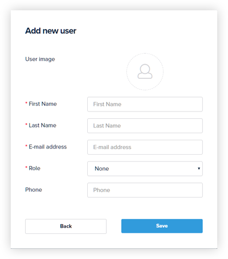 Adding users